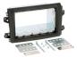 Preview: 953 4504561 Radioblendenkit FIAT Ducato ab 2021- 2DIN matt black Rahmen 182 x 113