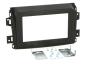 Preview: 957 4504564 Radioblende FIAT Ducato ab 2021- 2DIN matt black Installer Kit Frameless