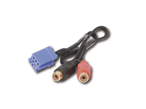 AU21 3318 Aux Adapter BLAUPUNKT, GRUNDIG, VW, AUDI mit MINI ISO