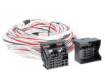 RK136 40965 QUADLOCK (M) - QUADLOCK (F) Verlängerung 5m Strom + Lautsprecher vollbelegt